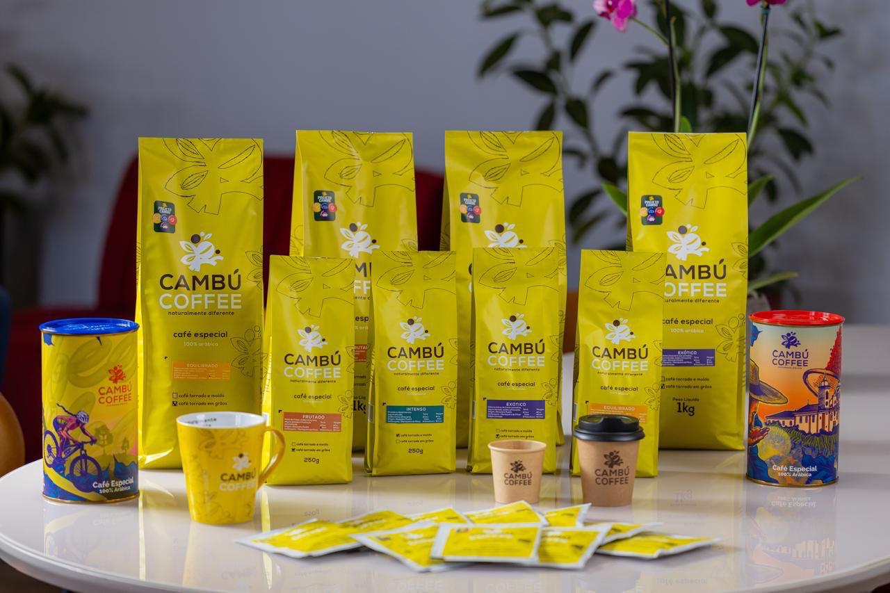 Linha de produtos Cambú Coffee