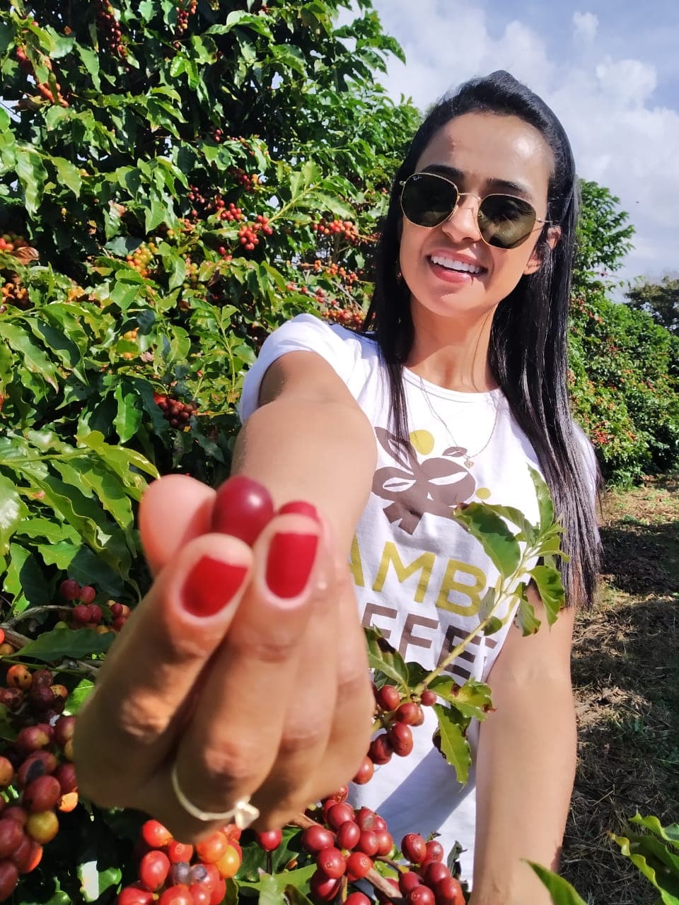 Naiane Mudrik — cofundadora e diretora da Cambú Coffee